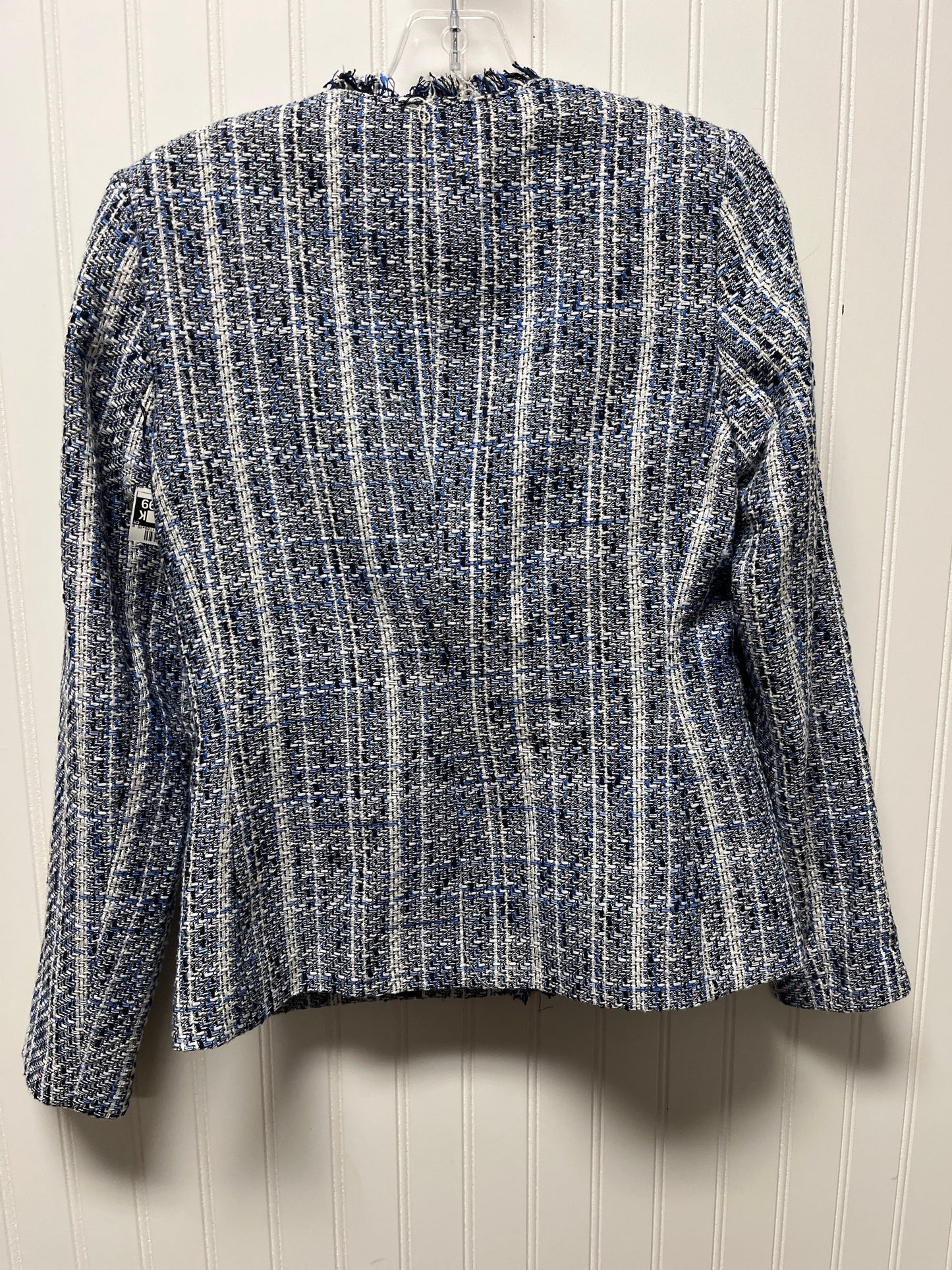 Blazer Designer By Karl Lagerfeld In Blue, Size: Xs