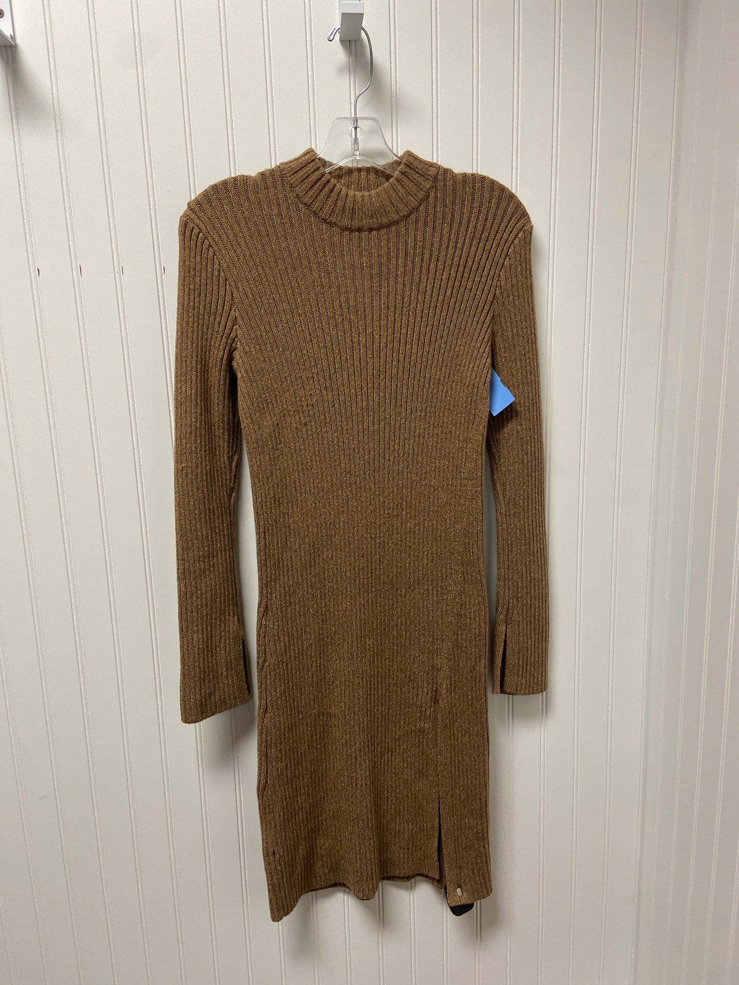 Dress Sweater By Bcbg In Brown, Size: S