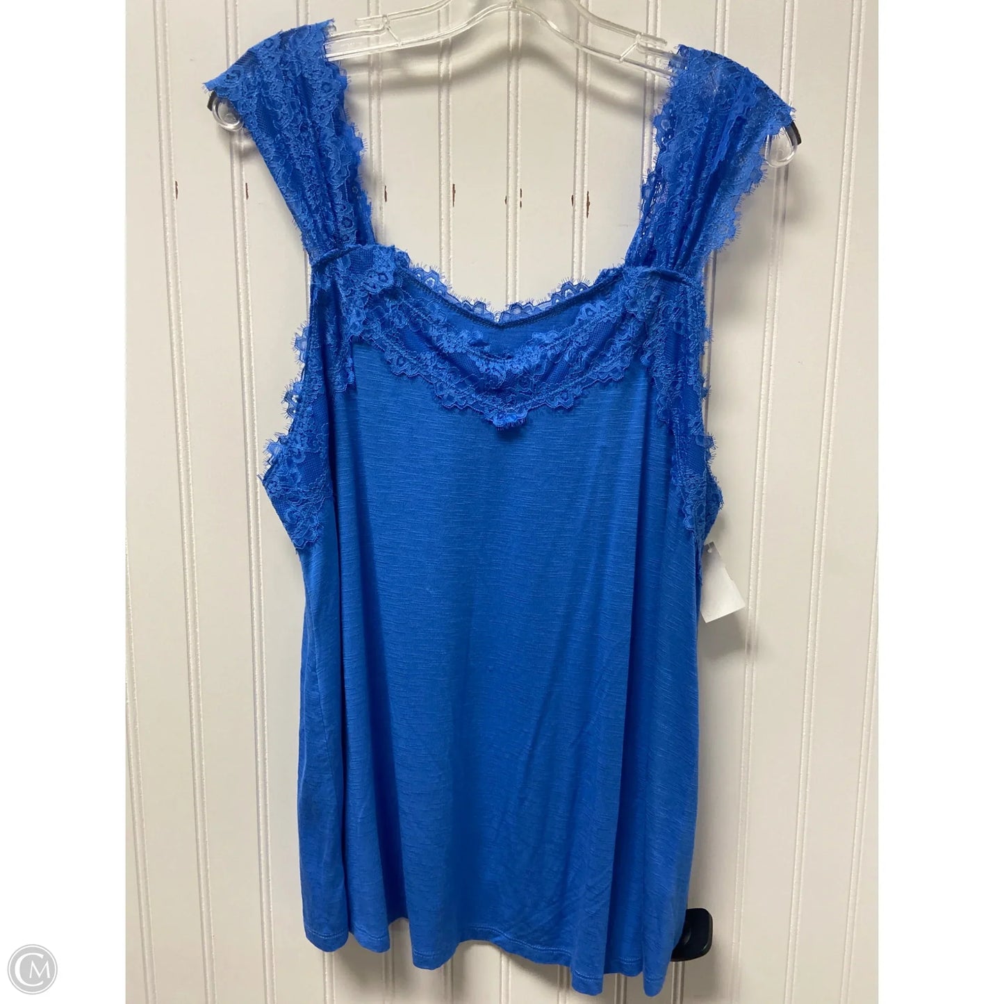 Top Sleeveless By Torrid In Blue, Size: M