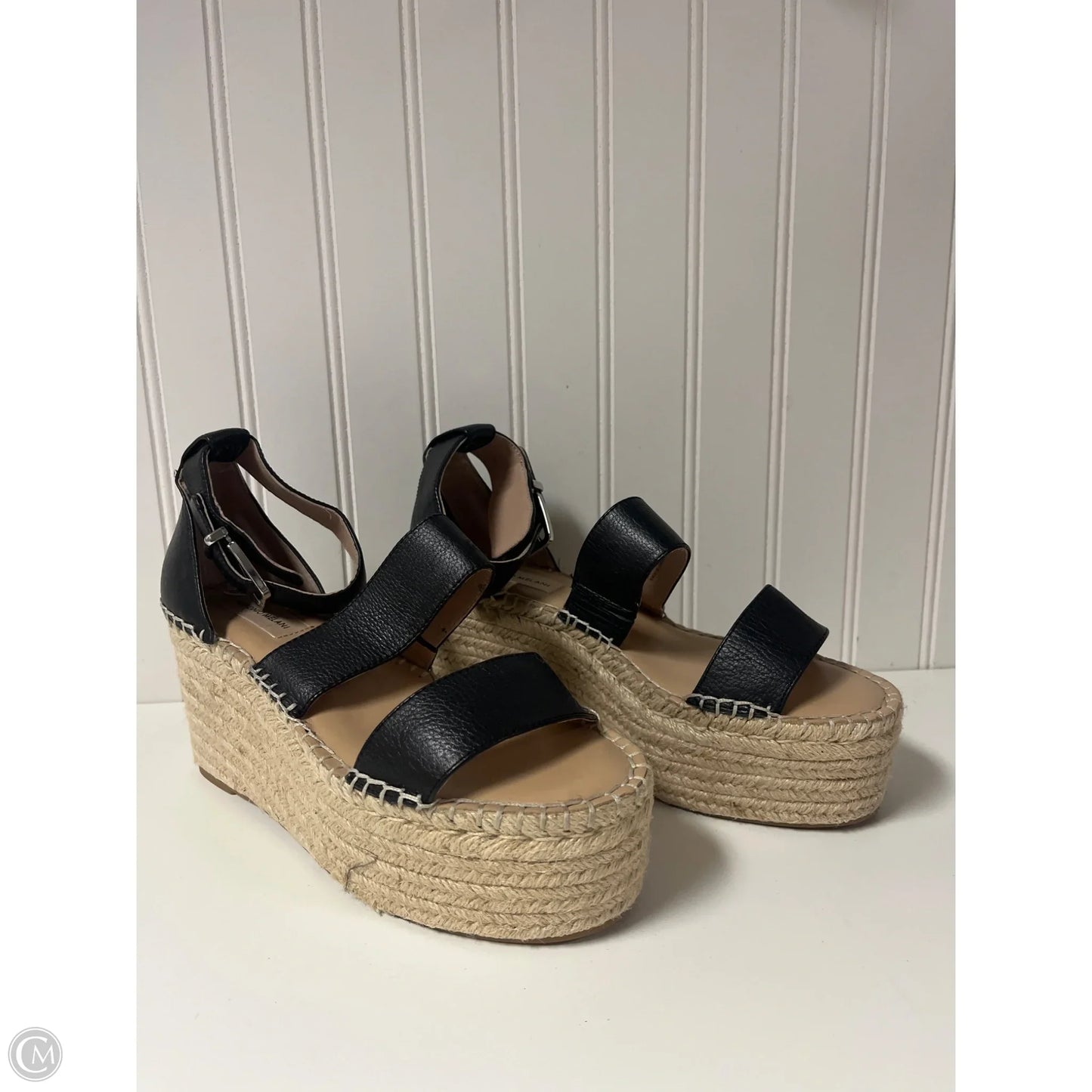 Sandals Heels Platform By Antonio Melani In Black, Size: 9.5