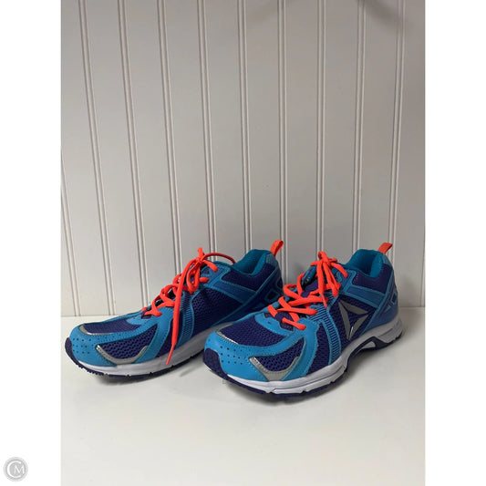Shoes Athletic By Reebok In Blue, Size: 6