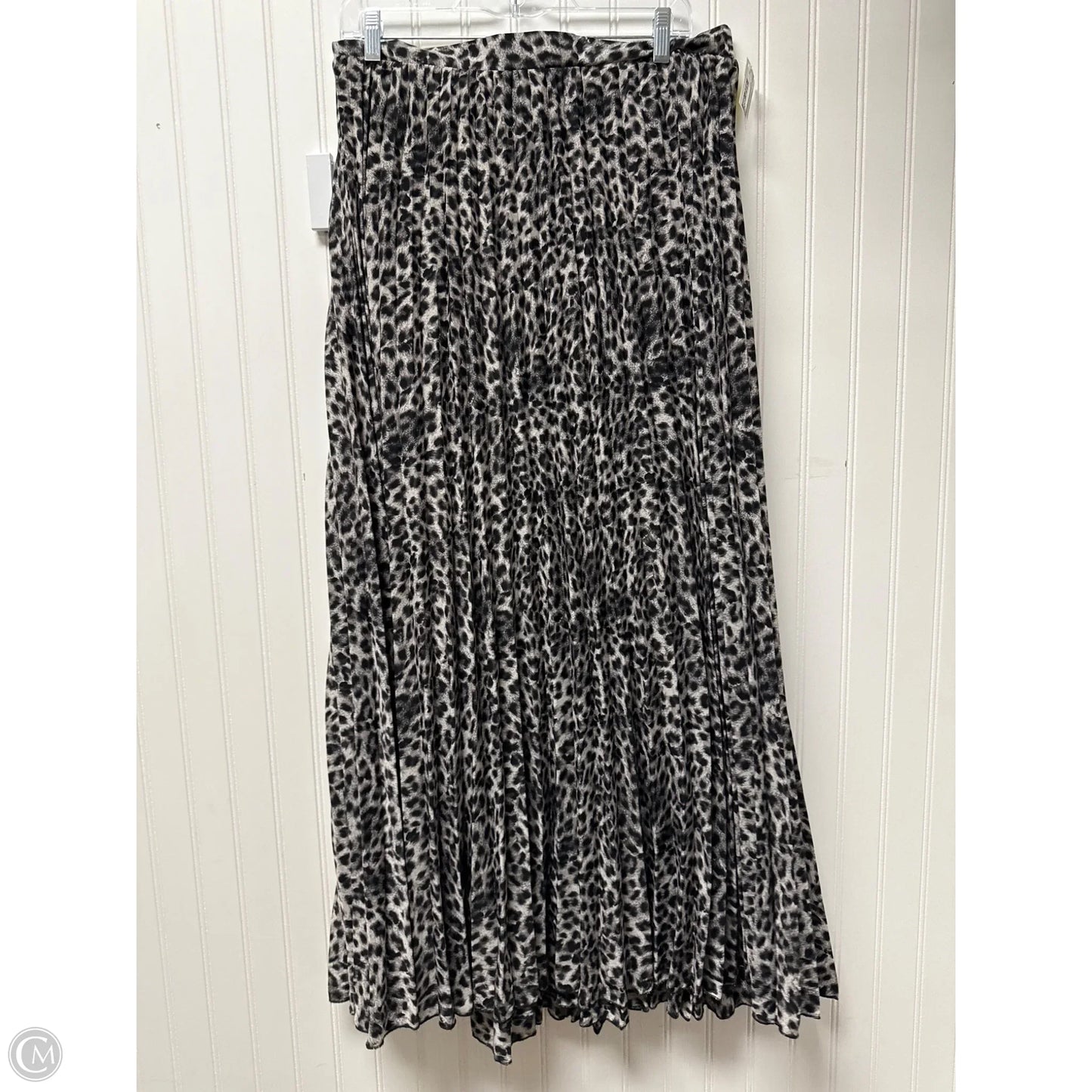 Skirt Maxi By Lularoe In Black & Grey, Size: 3x