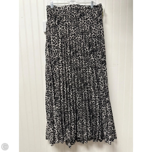 Skirt Maxi By Lularoe In Black & Grey, Size: 3x