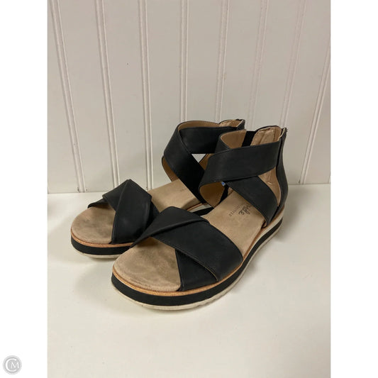Sandals Flats By Life Stride In Black, Size: 6