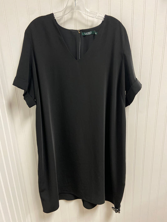 Dress Work By Ralph Lauren In Black, Size: 2x