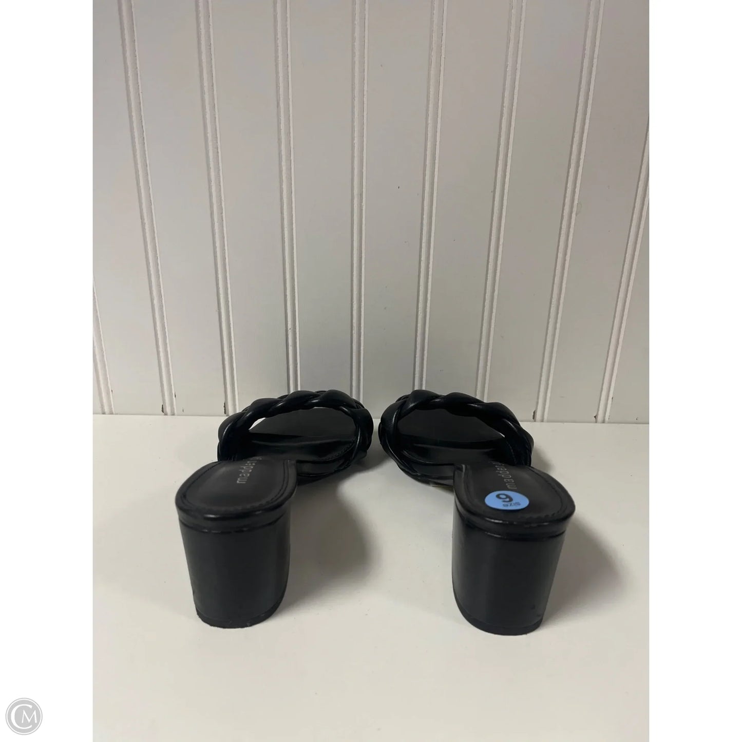 Sandals Heels Block By Madden Girl In Black, Size: 6