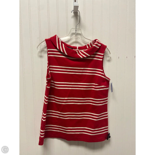 Top Sleeveless By Talbots In Red, Size: M
