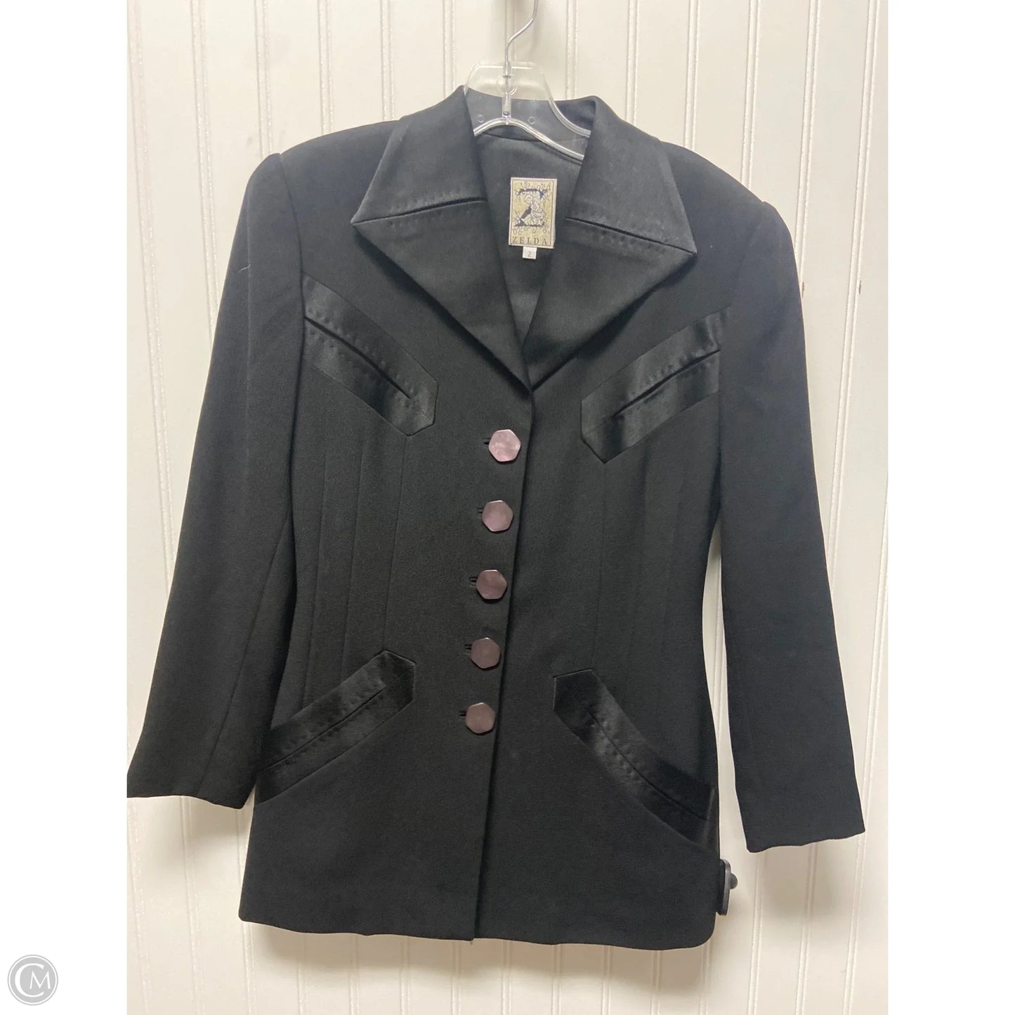 Blazer By Zelda In Black, Size: Xs
