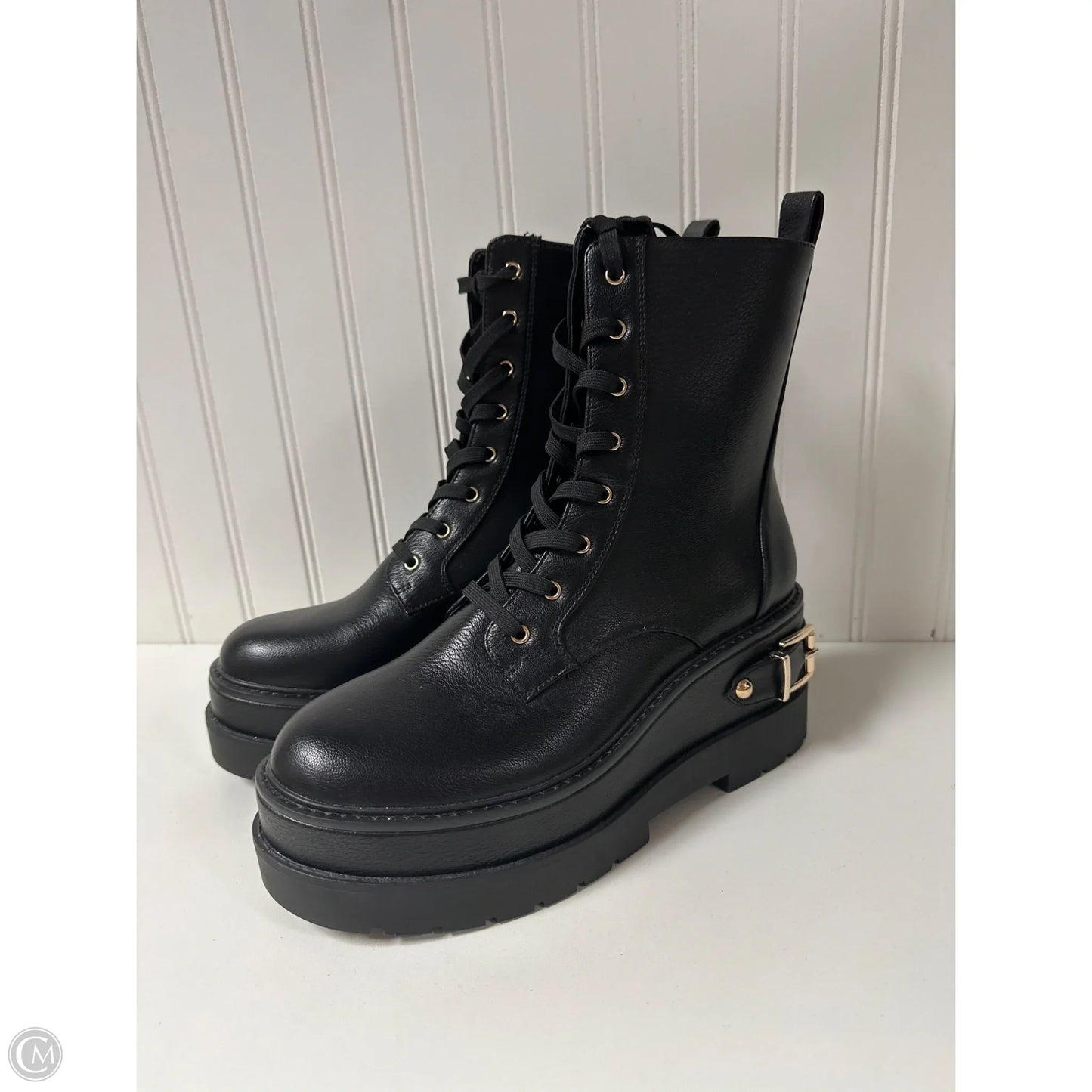 Boots Combat By Jessica Simpson In Black, Size: 8