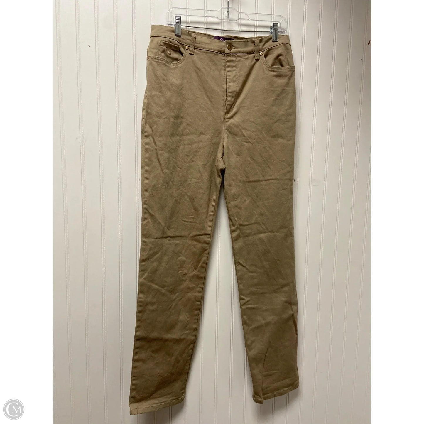 Pants Dress By Gloria Vanderbilt In Brown, Size: 14