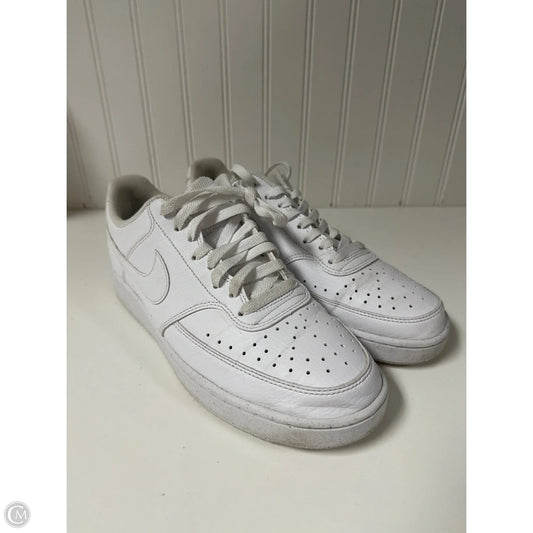 Shoes Athletic By Nike In White, Size: 9