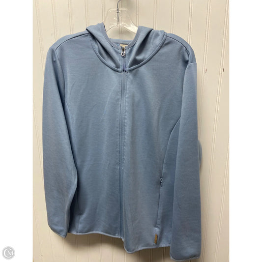 Athletic Jacket By Clothes Mentor In Blue, Size: Xl