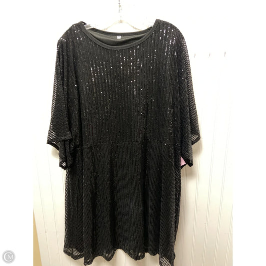 Dress Party Short By Clothes Mentor In Black, Size: 2x