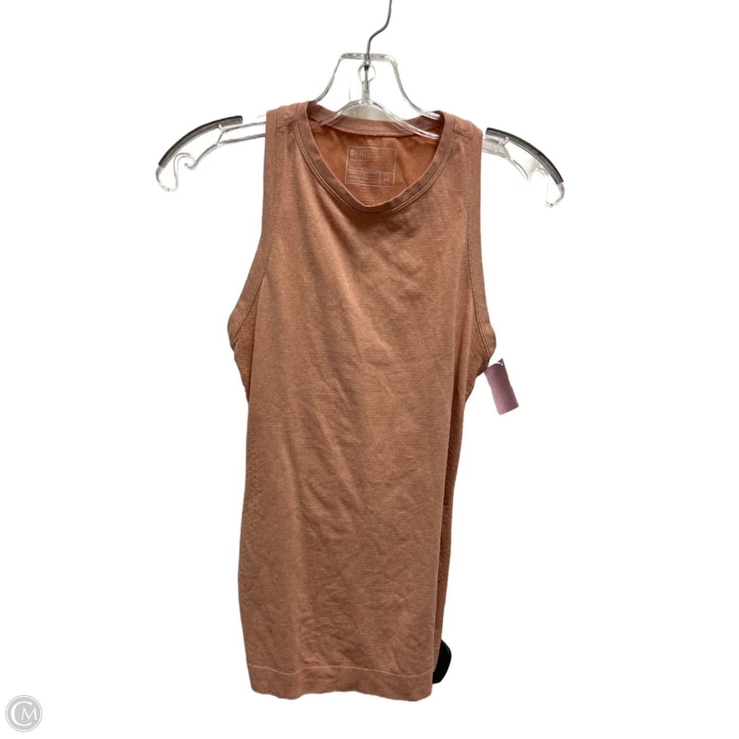 Athletic Tank Top By Clothes Mentor In Orange, Size: Xs