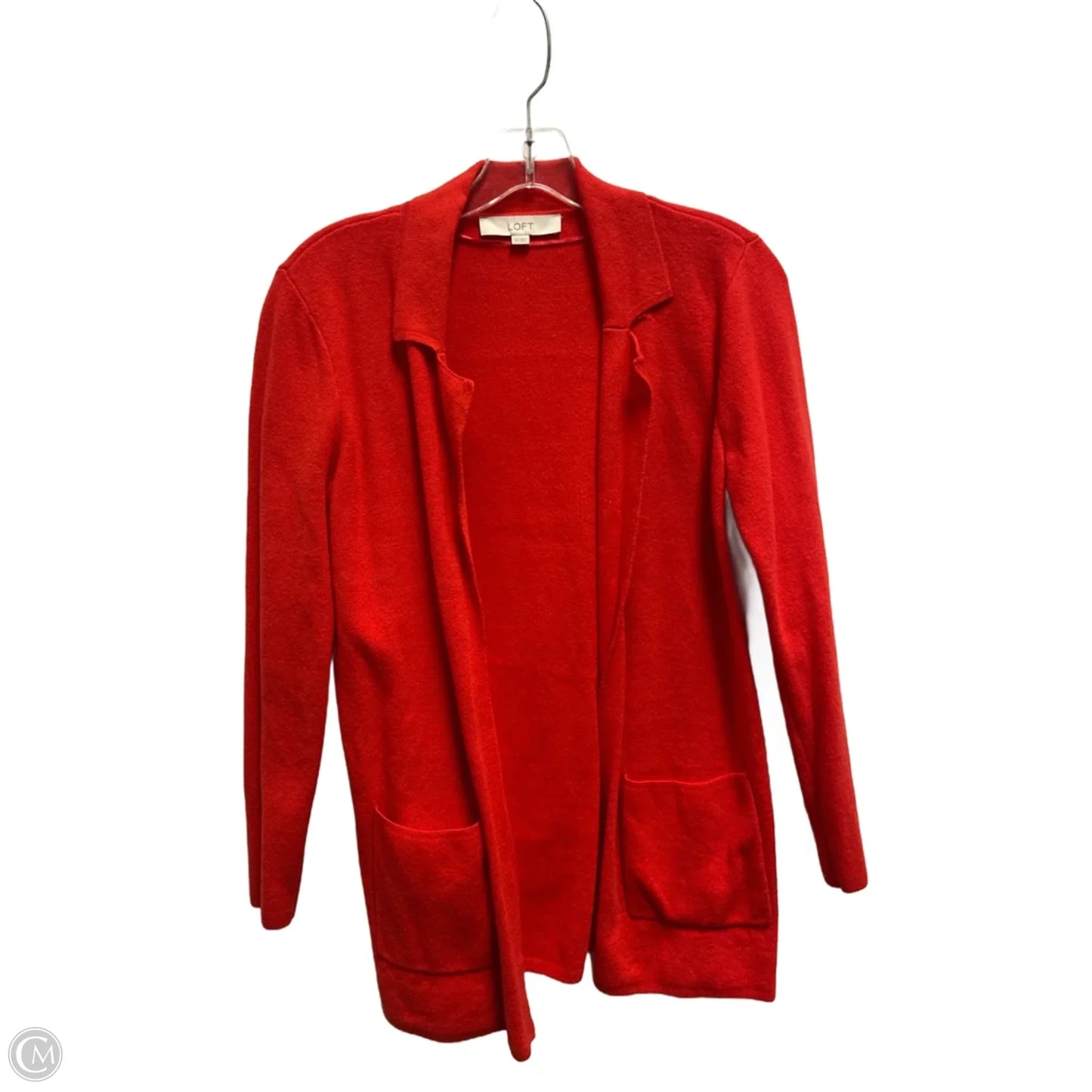 Cardigan By Loft In Red, Size: Xs