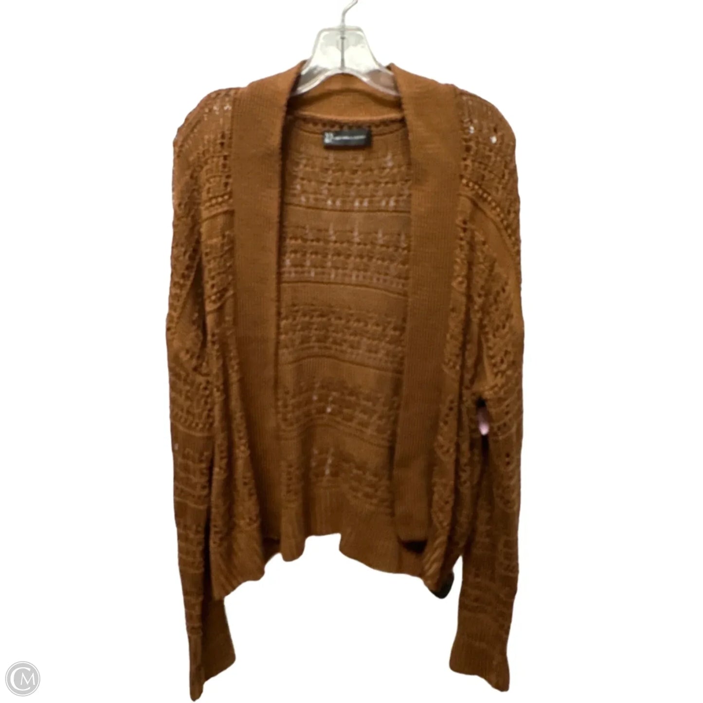 Cardigan By New York And Co In Orange, Size: L