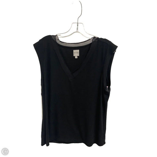 Top Sleeveless By Nic + Zoe In Black, Size: 1x