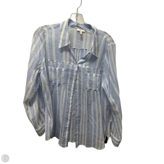 Top Long Sleeve By Joie In Striped Pattern, Size: S