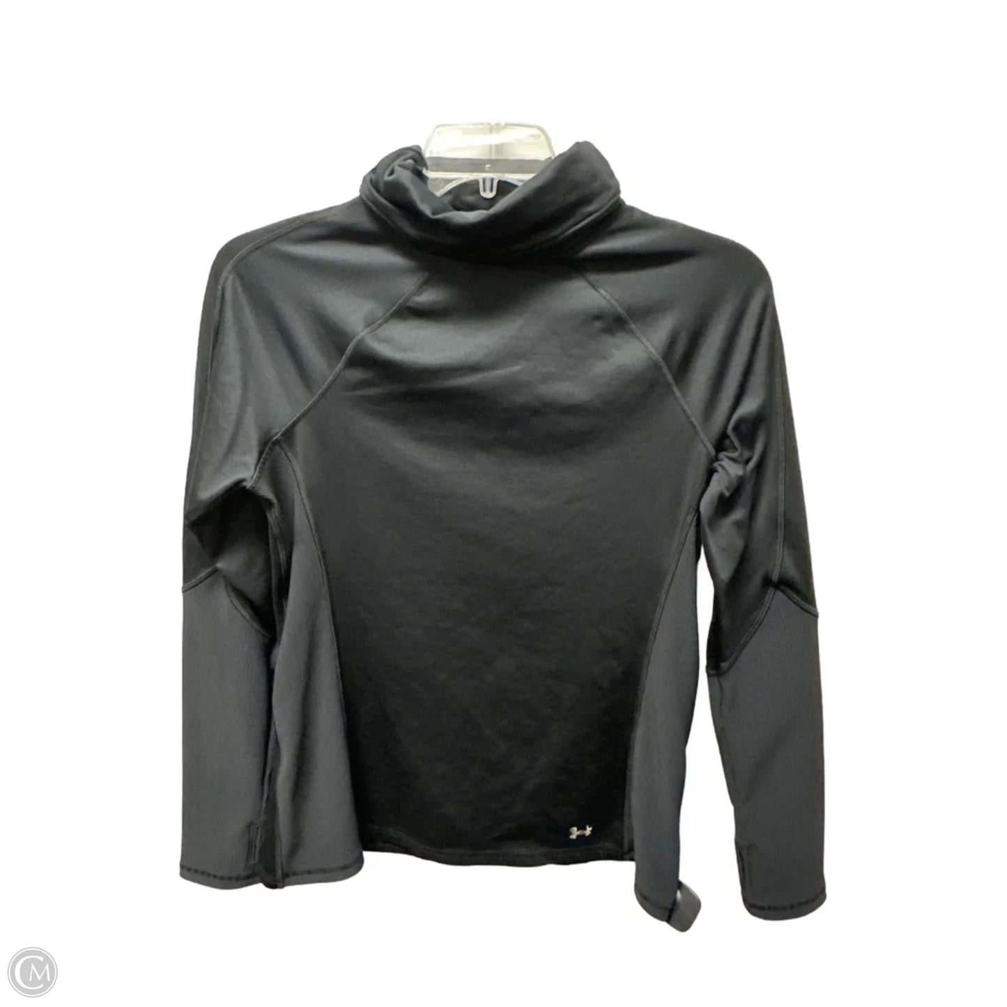 Athletic Jacket By Under Armour In Black, Size: L