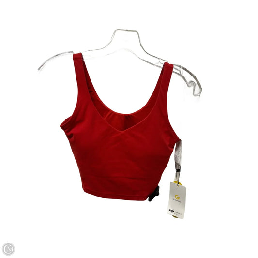 Athletic Bra By Clothes Mentor In Red, Size: S