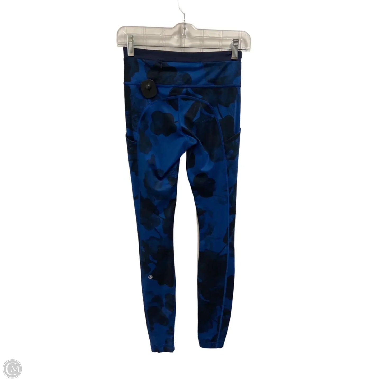 Athletic Leggings By Lululemon In Blue, Size: 2