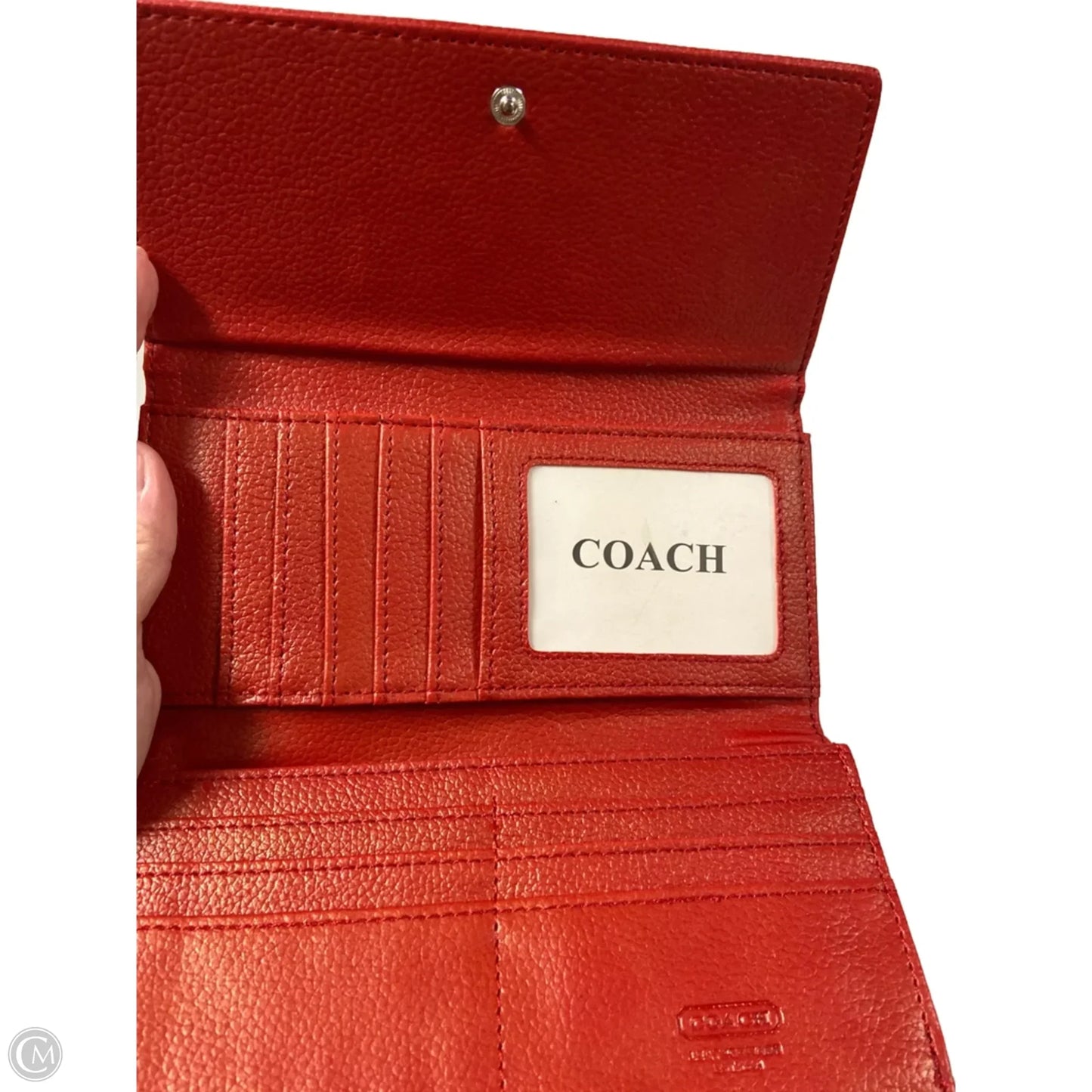 Wallet Designer By Coach, Size: Medium