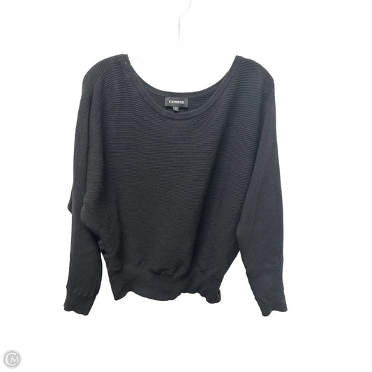 Sweater By Express In Black, Size: M