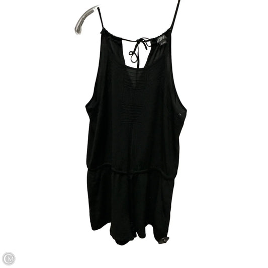 Romper By Loft In Black, Size: Xs