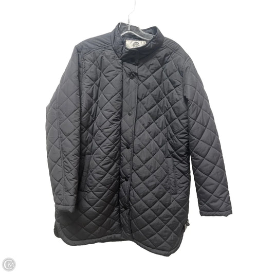 Jacket Puffer & Quilted By Weatherproof In Black, Size: Xl