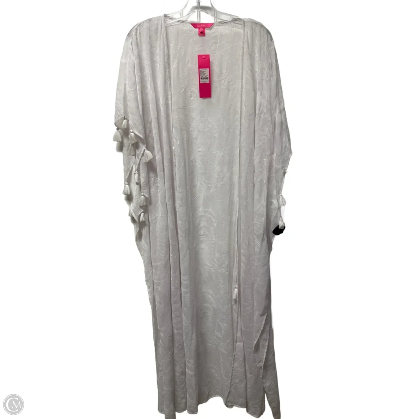 Shawl Designer By Lilly Pulitzer In White, Size: L