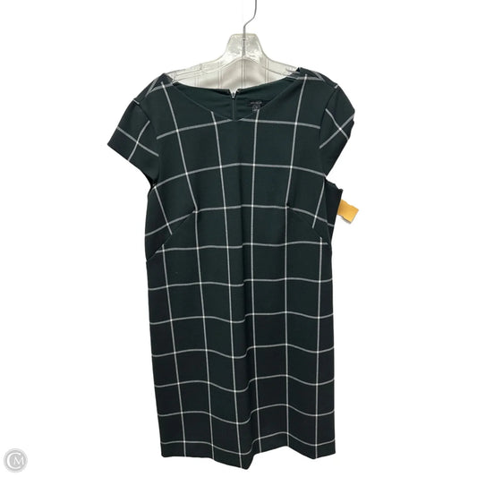 Dress Casual Midi By Ann Taylor In Green, Size: L