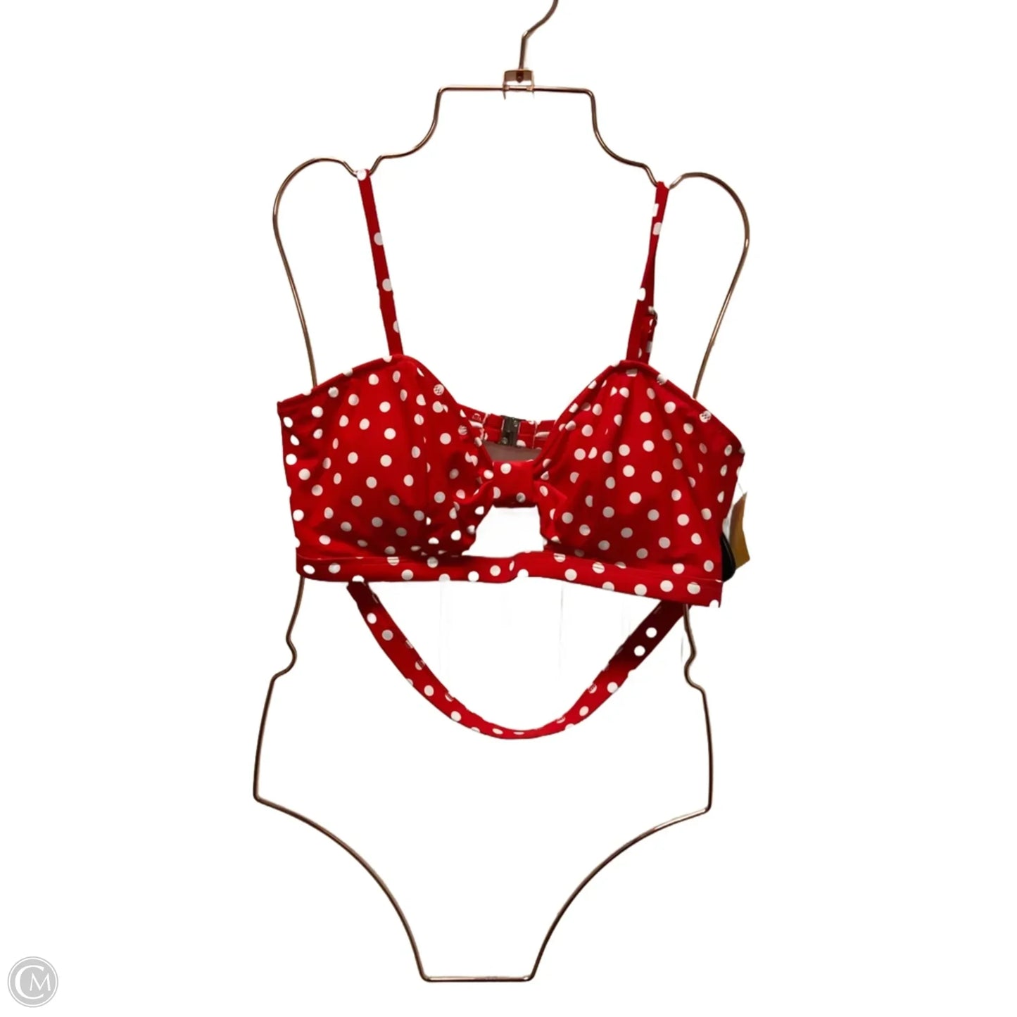 Swimsuit Top By Cupshe In Red, Size: Xl