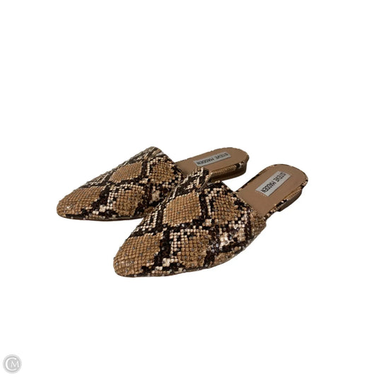 Shoes Flats By Steve Madden In Animal Print, Size: 6.5