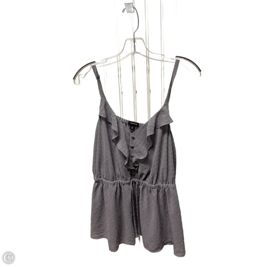 Top Sleeveless By Torrid In Grey, Size: XS