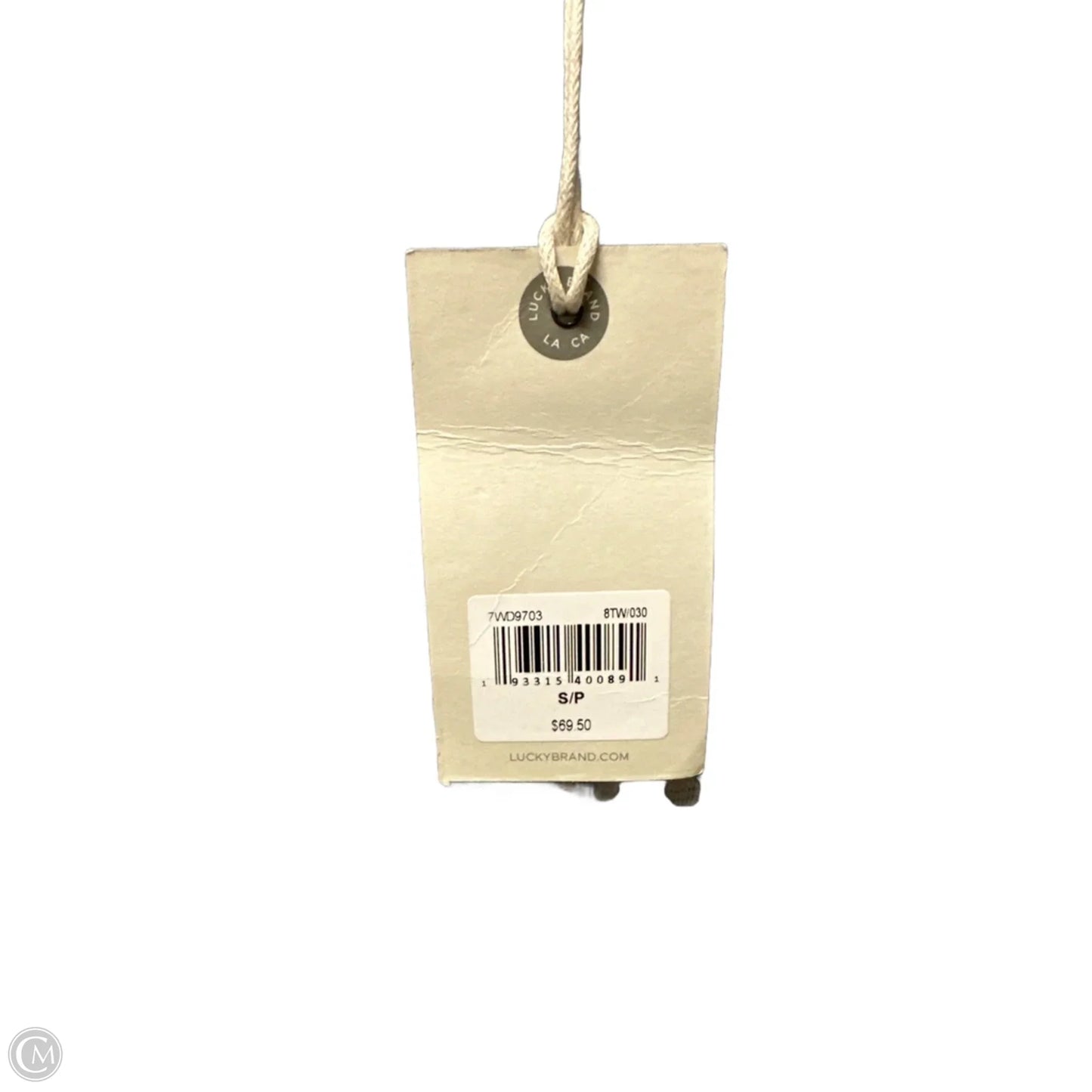 Dress Casual Midi By Lucky Brand In Blue, Size: S