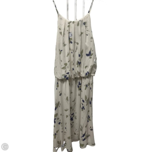 Dress Casual Maxi By Nine West In Cream, Size: L