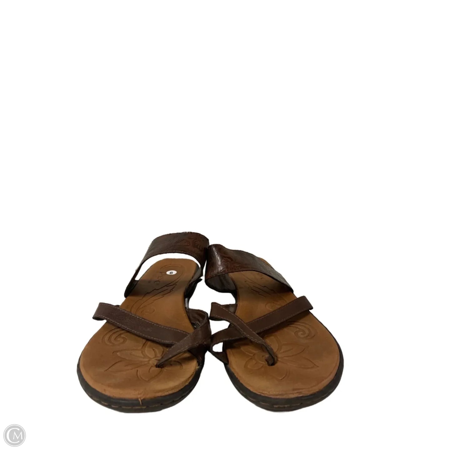 Sandals Flats By Boc In Brown, Size: 9