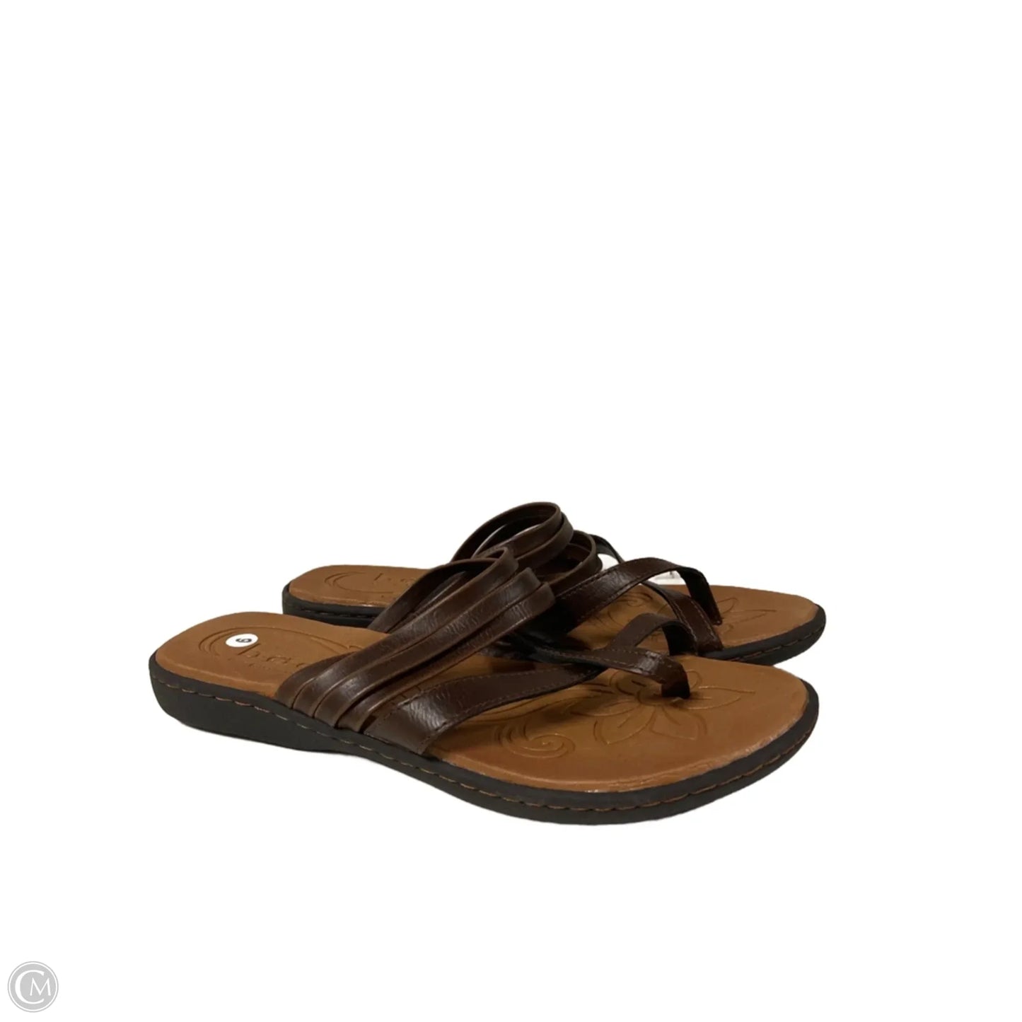 Sandals Flats By Boc In Brown, Size: 9
