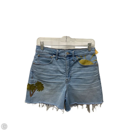 Shorts By Madewell In Blue Denim, Size: 4