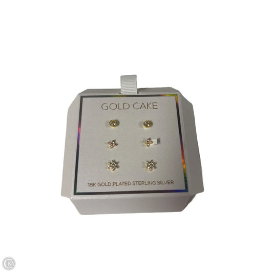 Earrings Sterling Silver By Clothes Mentor, Size: 03 Piece Set