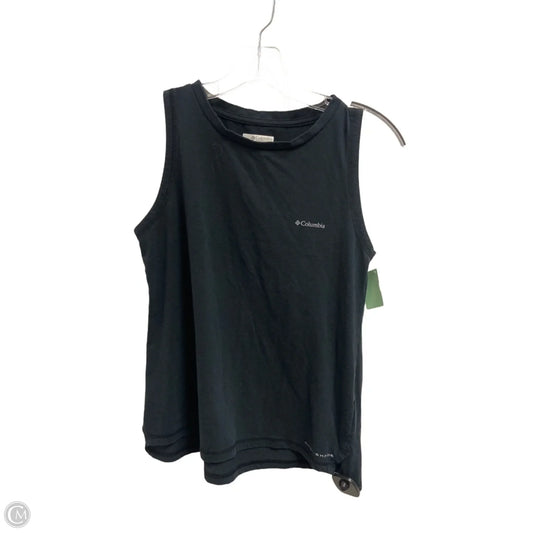 Athletic Tank Top By Columbia In Black, Size: S