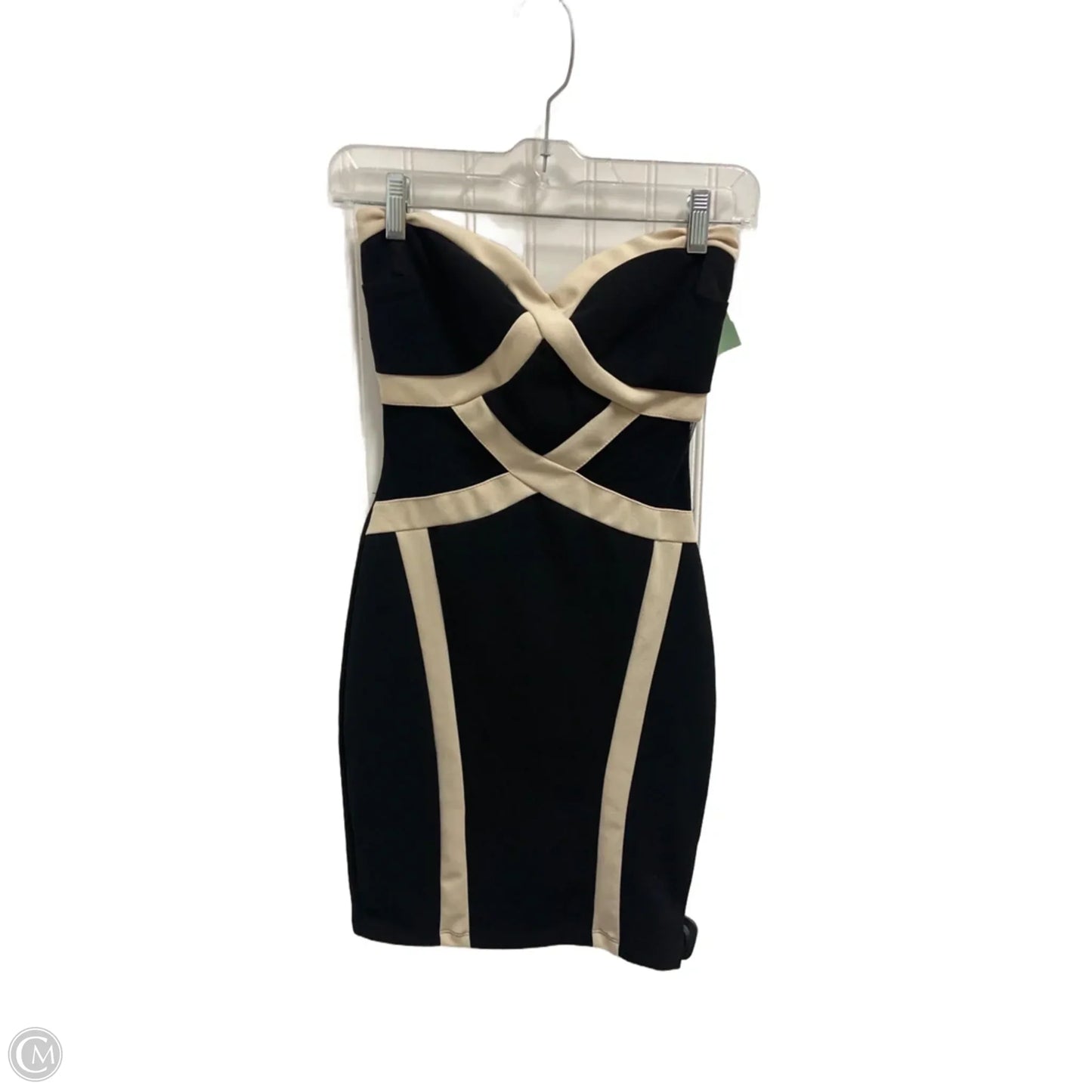 Dress Party Short By Windsor In Black & Cream, Size: Xs