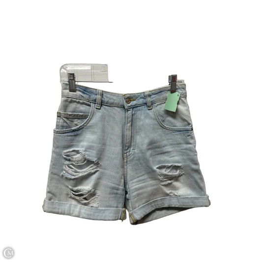 Shorts By Zara In Blue Denim, Size: 4