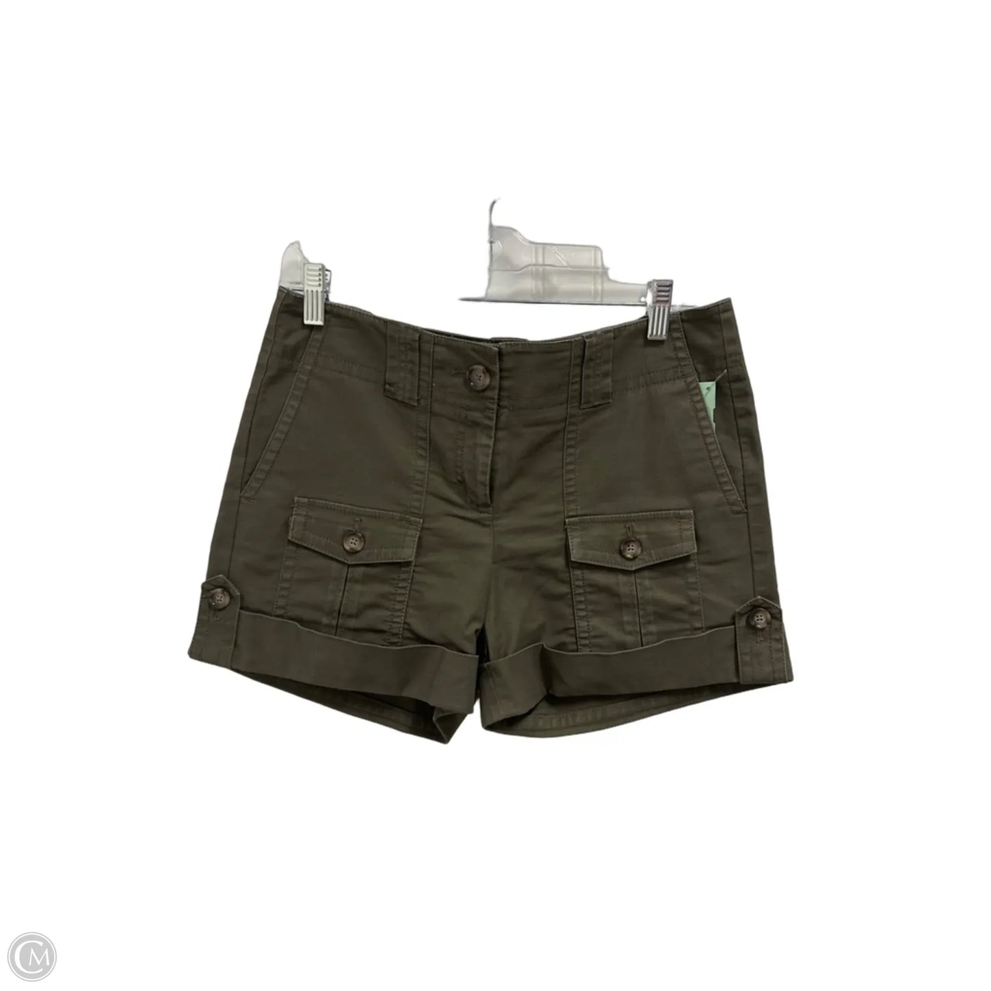 Shorts By Ann Taylor In Green, Size: 4