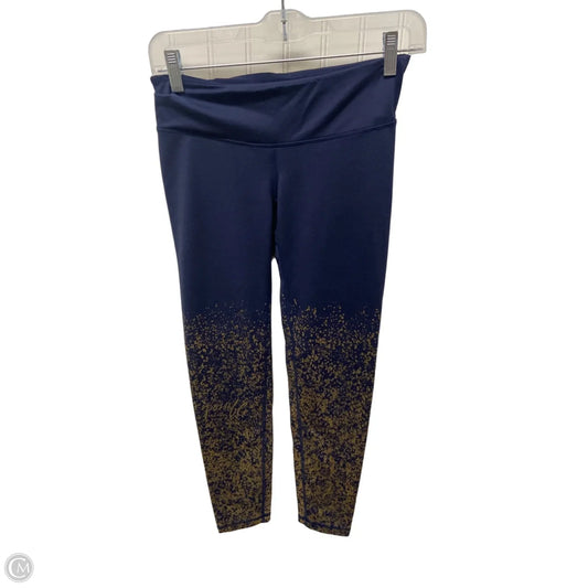 Pants Designer By Lilly Pulitzer In Blue & Gold, Size: S
