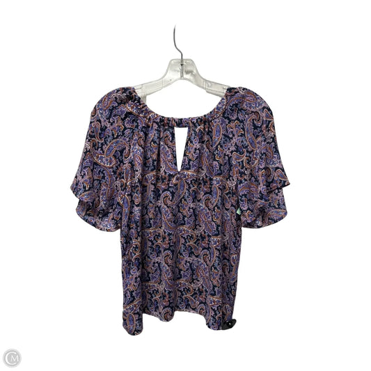 Top Sleeveless By Loft In Purple, Size: S