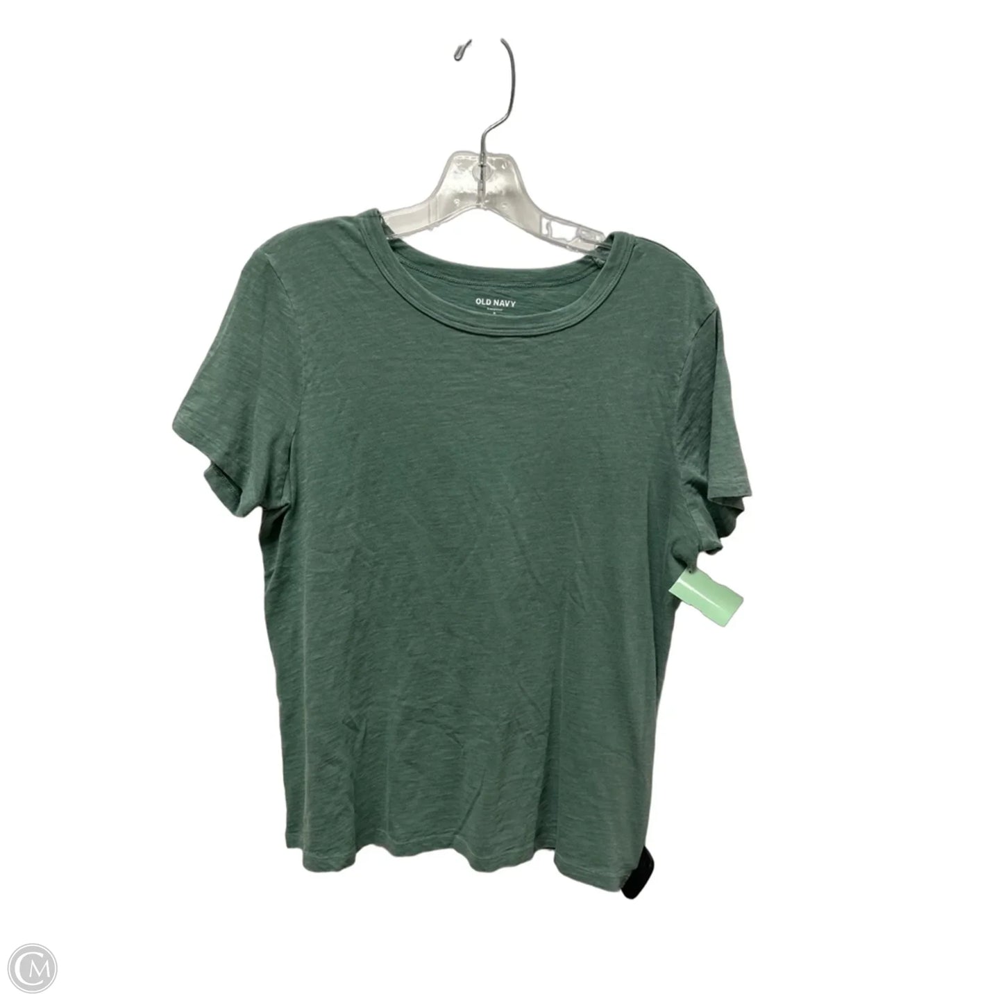 Top Short Sleeve By Old Navy In Green, Size: M
