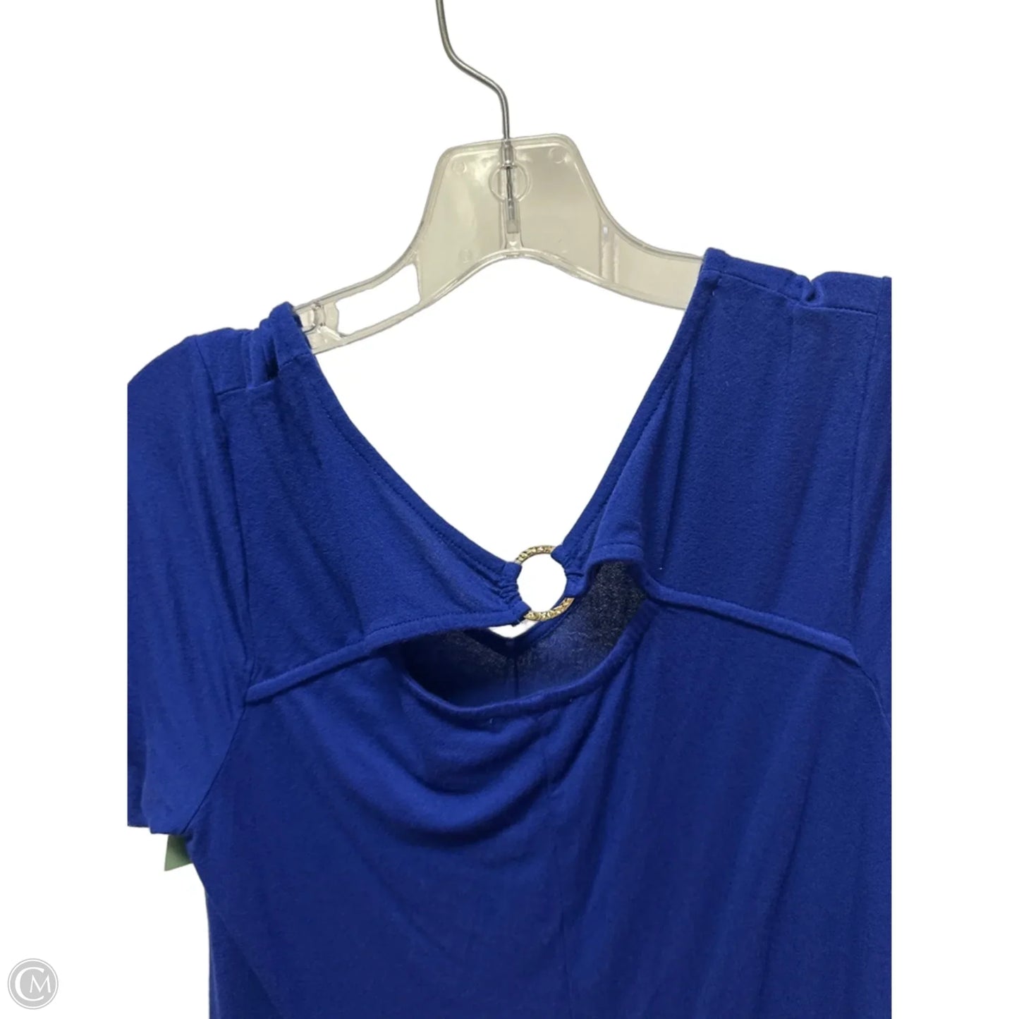 Top Sleeveless By Clothes Mentor In Blue, Size: M