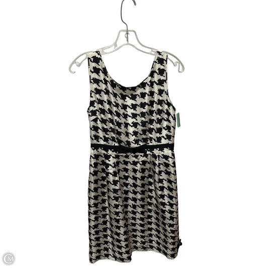 Dress Designer By Kate Spade In Black & White, Size: S