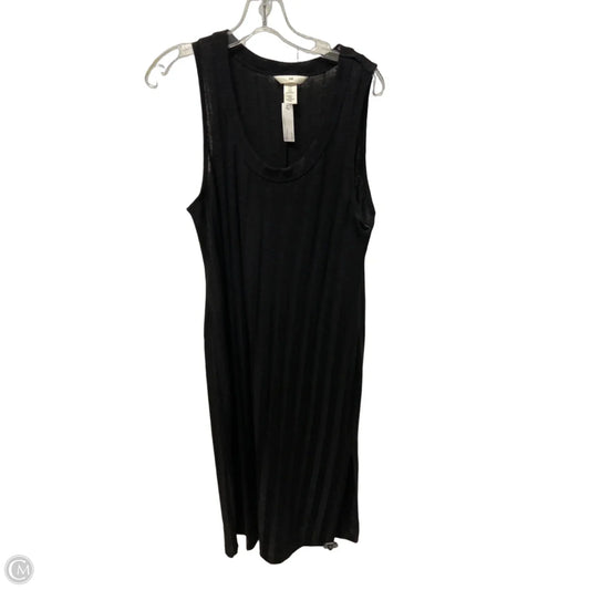 Dress Casual Maxi By H&m In Black, Size: M